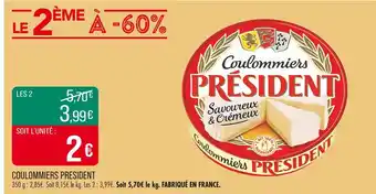 Match PRÉSIDENT Coulommiers offre