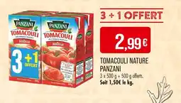 Match Panzani Tomacouli nature offre