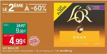 Match L'OR Café moulu offre