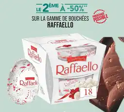 Match Le 2ème à -50% sur la gamme de bouchées raffaello offre