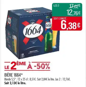 Match 1664 Bière offre