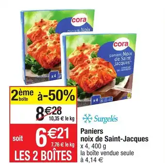 Migros Paniers noix de Saint-Jacques offre