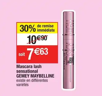 Migros Mascara lash sensantional offre