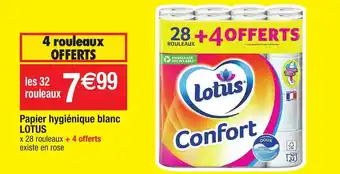 Migros Papier hygiénique blanc offre