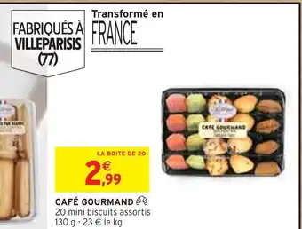 Intermarché Café gourmand offre