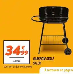 Netto Barbecue ovale salem offre