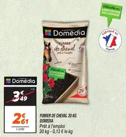 Netto DOMEDIA Fumier de cheval offre