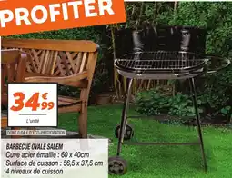 Netto Barbecue ovale salem offre