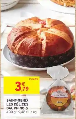 Intermarché Saint-genix les délices dauphinois offre