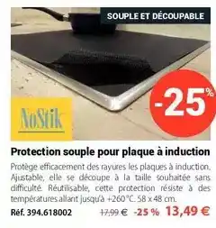 Mathon Protection souple pour plaque à induction offre