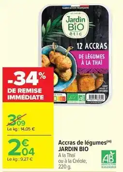 Carrefour Market Acras de légumes offre