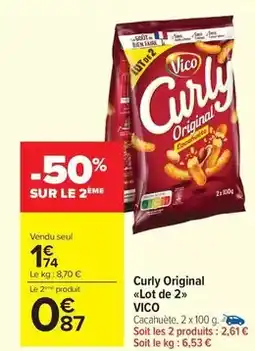 Carrefour Market Vico - curly original offre