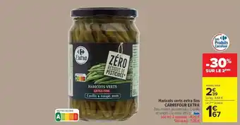 Carrefour Market Carrefour - haricots verte extra fresh offre