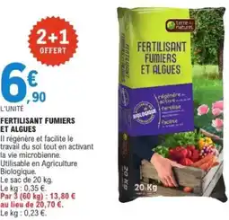 E.Leclerc Fertilisant fumiers et algues offre