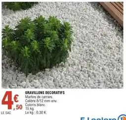 E.Leclerc Gravillons decoratifs offre