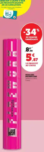 Hyper U MAYBELLINE Mascara offre