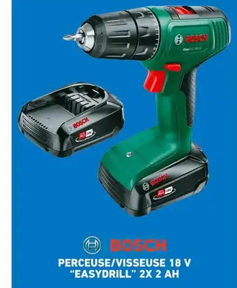 Brico Cash BOSCH Perceuse/visseuse 18 v “easydrill” 2x 2 ah offre