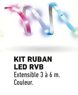 Brico Cash Kit ruban led rvb offre