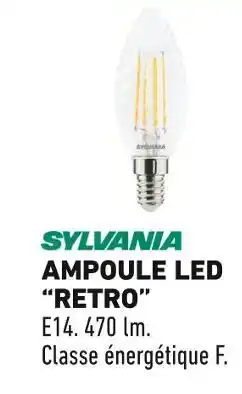 Brico Cash SYLVANIA Ampoule led retro offre