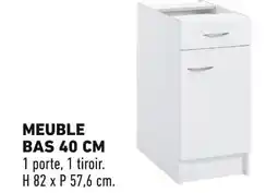 Brico Cash Meuble bas 40 cm offre