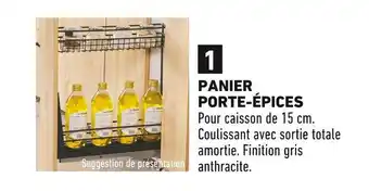 Brico Cash Panier porte-épices offre