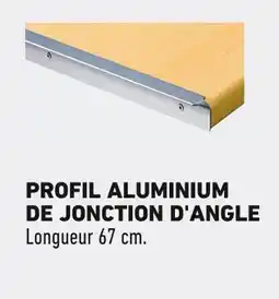 Brico Cash Profil aluminium de jonction d'angle offre