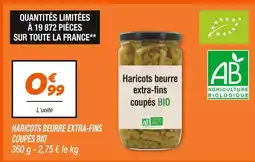 Netto Haricots beurre extra-fins coupés BIO offre