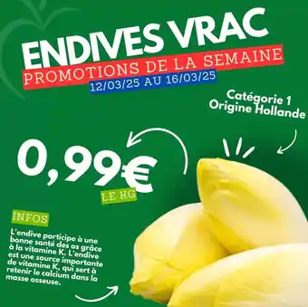 marché frais Géant Infas offre