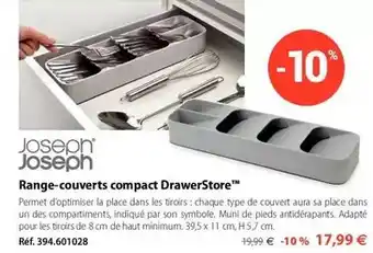 Mathon Joseph joseph - range-couverts compact drawerstore offre