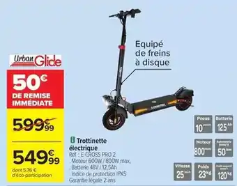 Carrefour Trottinette electrique offre