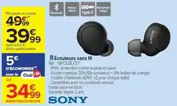 Carrefour Sony - écouteurs sans fil offre