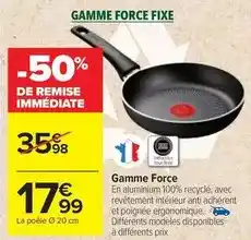 Carrefour Tous - gamme force offre