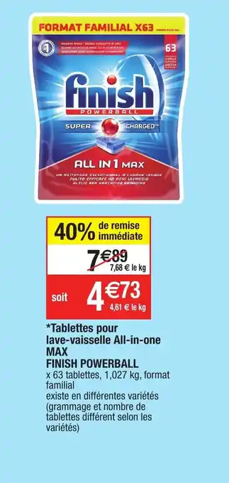 Migros Tablettes pour lave-vaisselle All-in-one offre