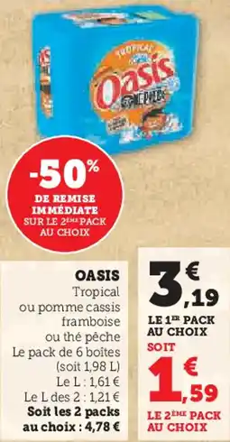 Super U Oasis offre