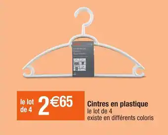 Cintres En Plastique