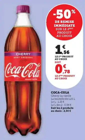 Super U Coca-cola offre