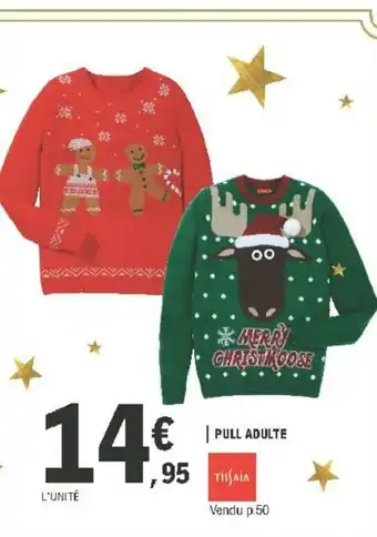 E.Leclerc Pull Adulte offre
