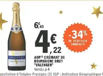 E.Leclerc AOP Crémant de Bourgogne Brut offre
