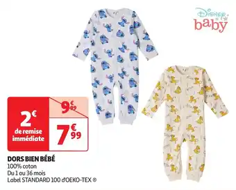 Auchan Dors bien bébé offre