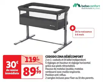 Auchan Cododo zina bébéconfort offre