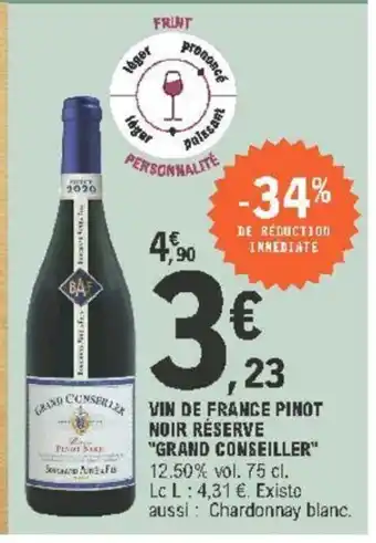 Vin de France Pinot