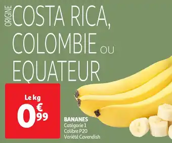 Auchan Bananes offre