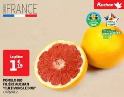 Auchan Pomelo bio filière auchan cultivons le bon offre