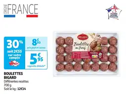 Auchan Boulettes bigard offre