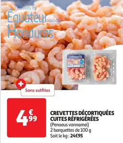 Auchan Crevettes décortiquées cuites réfrigérées offre