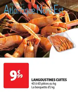 Auchan Langoustines cuites offre