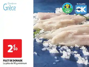 Auchan Filet de dorade offre