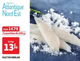 Auchan Filet de merlan offre