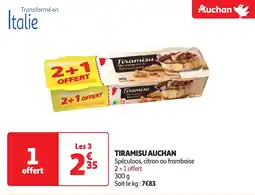 Auchan Tiramisu auchan offre