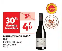 Auchan Minervois aop 2023 offre